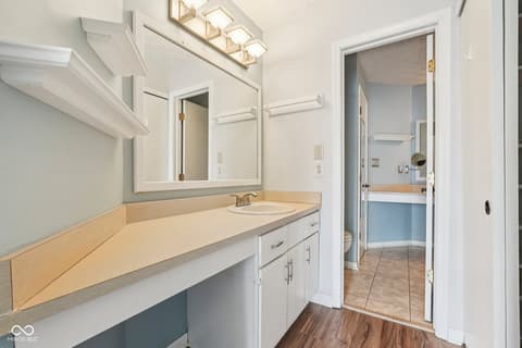 Bathroom at 7415 Charrington Court, Indianapolis, IN