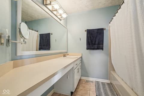 Bathroom at 7415 Charrington Court, Indianapolis, IN