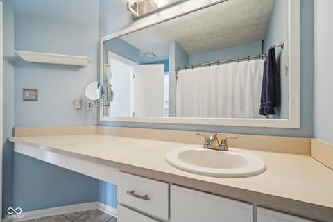 Bathroom at 7415 Charrington Court, Indianapolis, IN