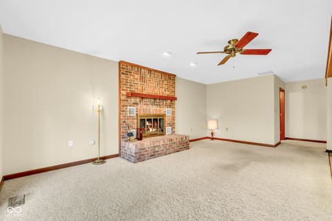 Living room at 5697 Ridge Hill Way, Avon, IN