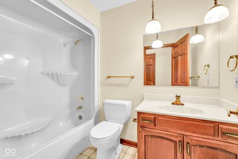 Bathroom at 5697 Ridge Hill Way, Avon, IN