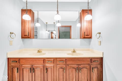 Bathroom at 5697 Ridge Hill Way, Avon, IN