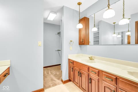 Bathroom at 5697 Ridge Hill Way, Avon, IN