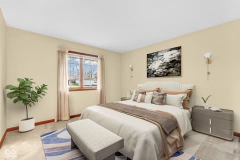 Bedroom at 5697 Ridge Hill Way, Avon, IN