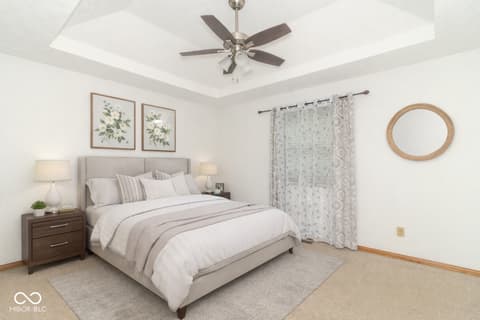 Primary bedroom at 143 E Elbert Street, Indianapolis, IN