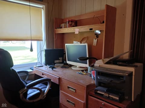 Home office at 319 Peach Tree Lane, Indianapolis, IN