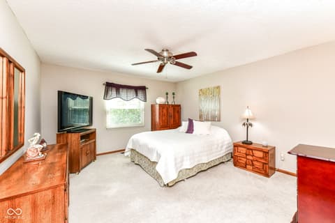 Bedroom at 7812 Hampton Place, Fishers, IN