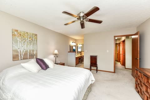 Bedroom at 7812 Hampton Place, Fishers, IN
