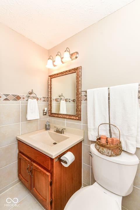 Bathroom at 7812 Hampton Place, Fishers, IN
