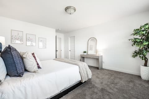 Primary bedroom at 11034 Saddlebred Drive, Indianapolis, IN