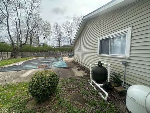 Side exterior at 7727 Alapaka Court, Indianapolis, IN