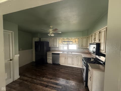 Kitchen at 604 N Carroll Drive, Westport, IN