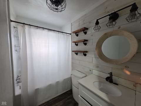 Bathroom at 604 N Carroll Drive, Westport, IN