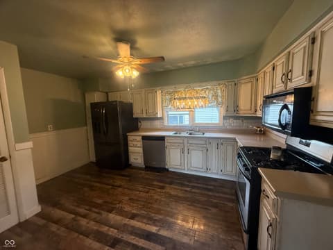 Kitchen at 604 N Carroll Drive, Westport, IN