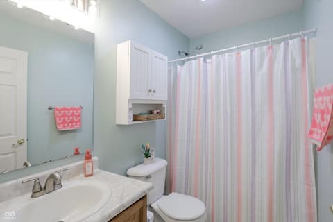 Bathroom at 7681 Corsican Circle, Avon, IN