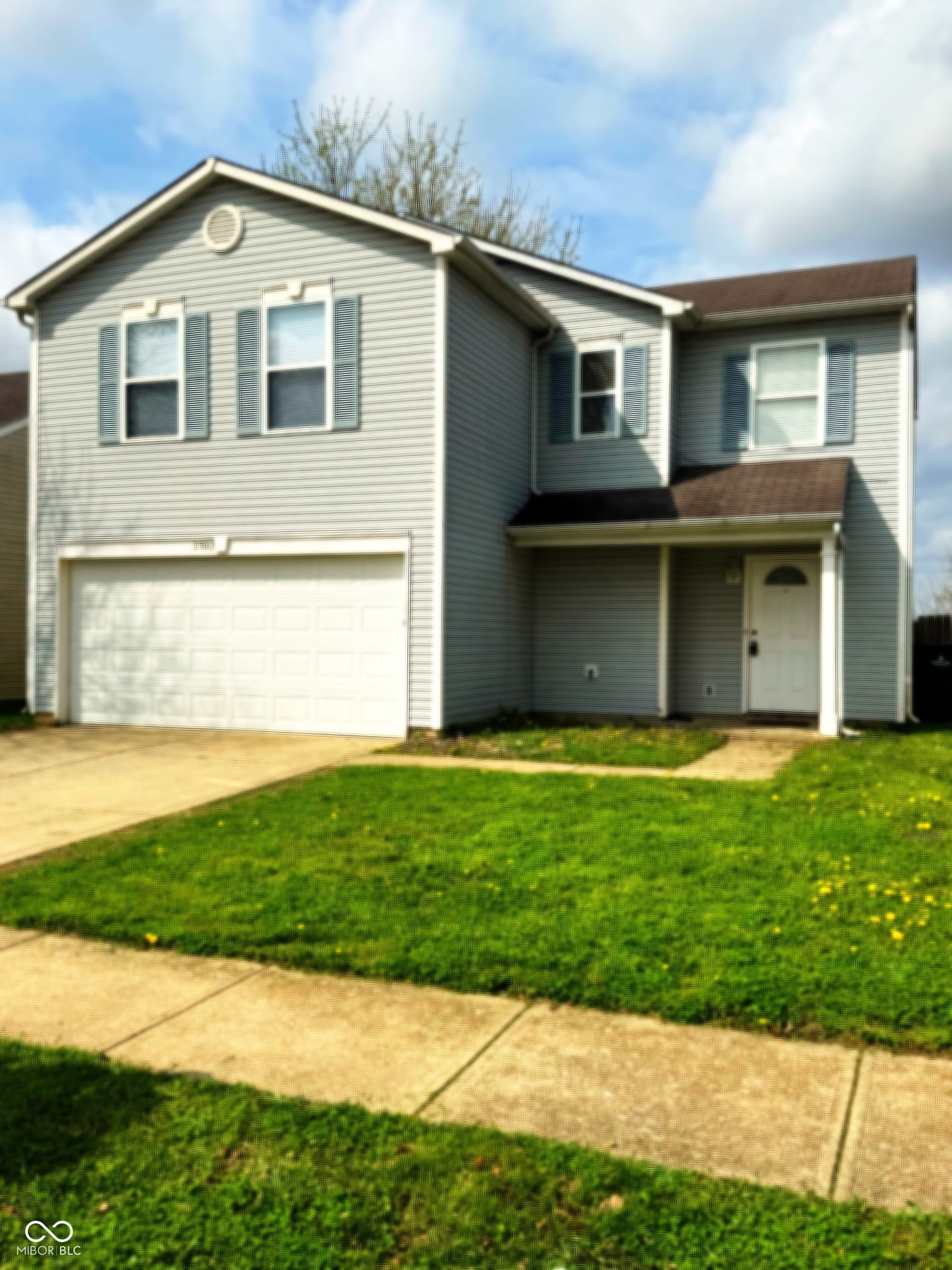 Front exterior at 2302 Summerwood Lane, Greenwood, IN