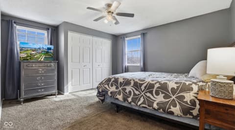 Bedroom at 9308 Thornwood Drive, Indianapolis, IN