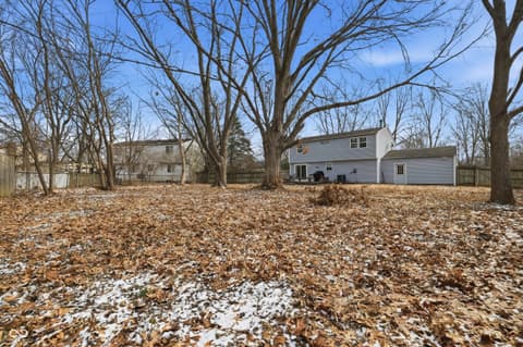 Backyard at 9308 Thornwood Drive, Indianapolis, IN