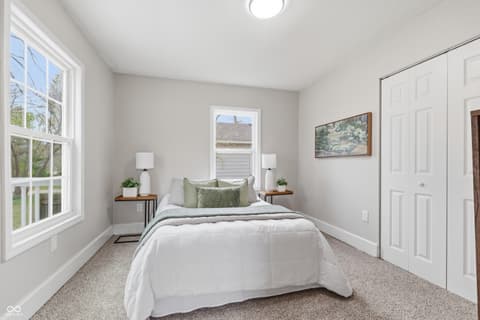 Bedroom at 5521 S Randolph Street, Indianapolis, IN