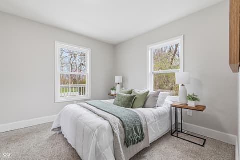Bedroom at 5521 S Randolph Street, Indianapolis, IN
