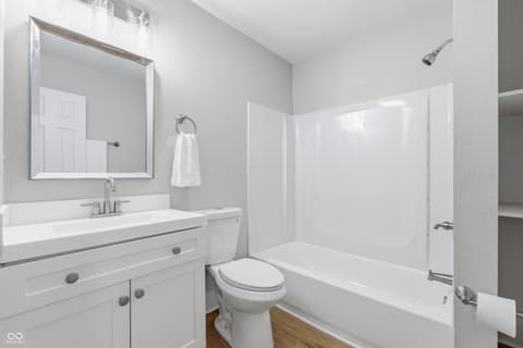 Bathroom at 5521 S Randolph Street, Indianapolis, IN