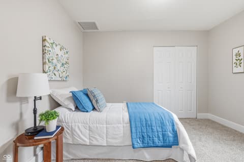 Bedroom at 5521 S Randolph Street, Indianapolis, IN