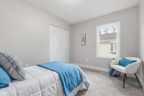 Bedroom at 5521 S Randolph Street, Indianapolis, IN