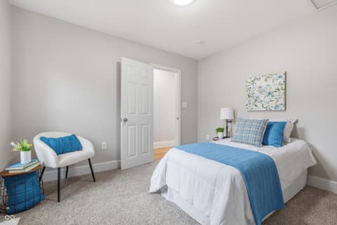 Bedroom at 5521 S Randolph Street, Indianapolis, IN
