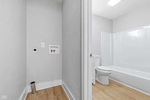 Bathroom at 5521 S Randolph Street, Indianapolis, IN