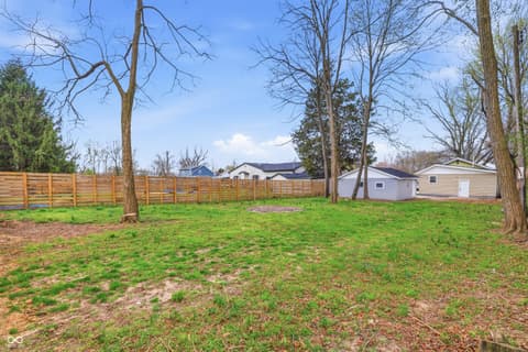 Yard at 5521 S Randolph Street, Indianapolis, IN
