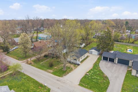 Aerial view at 5521 S Randolph Street, Indianapolis, IN