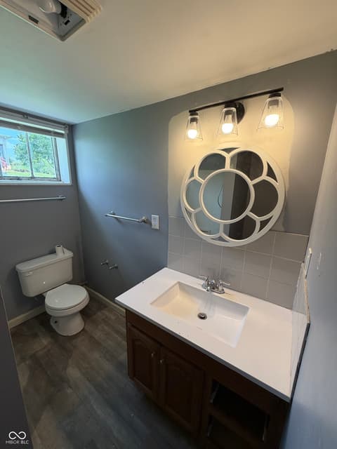 Bathroom at 734 W 5th Street, Seymour, IN