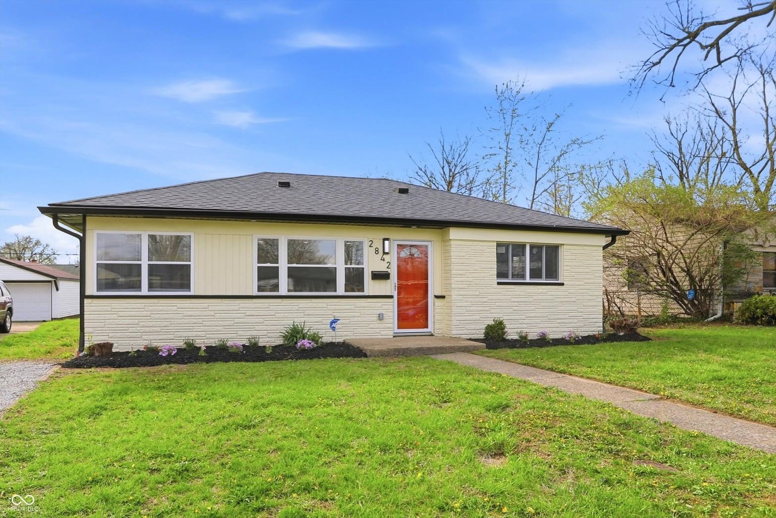 Front exterior at 2842 Sangster Avenue, Indianapolis, IN