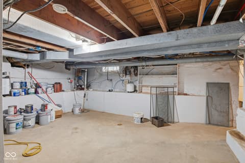 Basement at 7234 W 200 S, Jamestown, IN