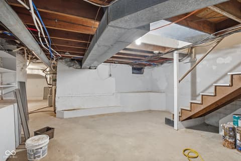 Basement at 7234 W 200 S, Jamestown, IN