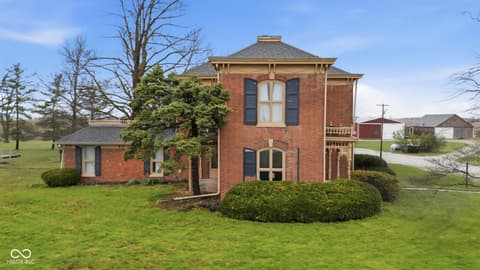 Front exterior at 7234 W 200 S, Jamestown, IN