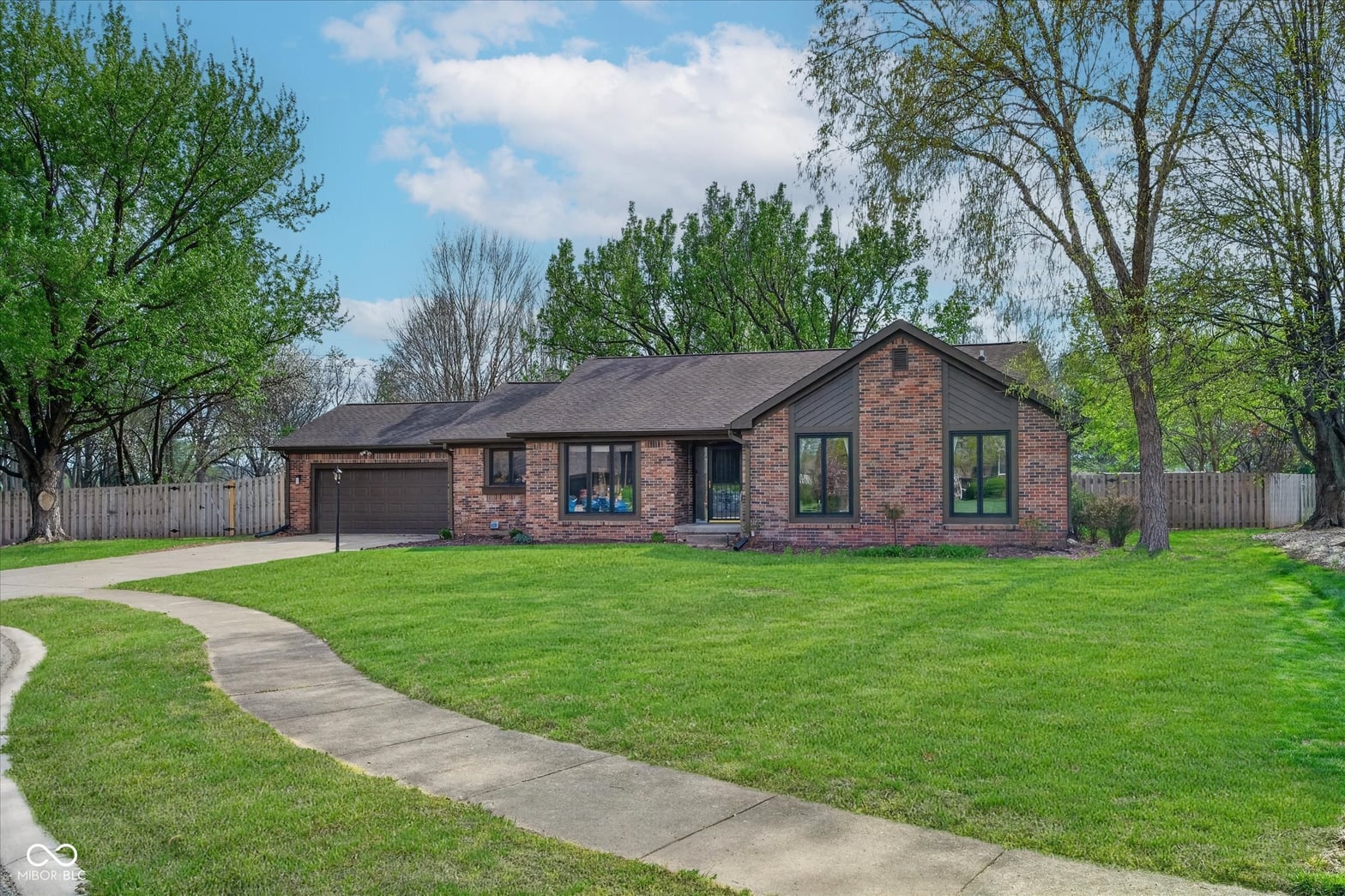Front exterior at 5021 Tudor Circle, Carmel, IN