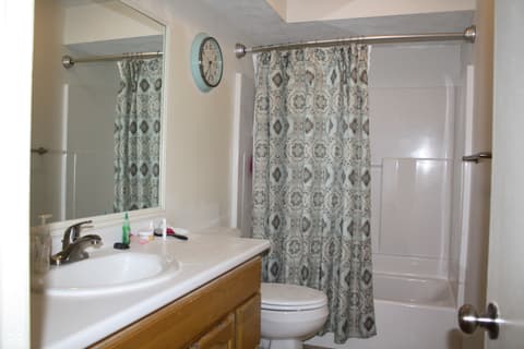 Bathroom at 8437 Lockwood Lane, Indianapolis, IN