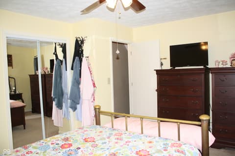 Primary bedroom at 8437 Lockwood Lane, Indianapolis, IN