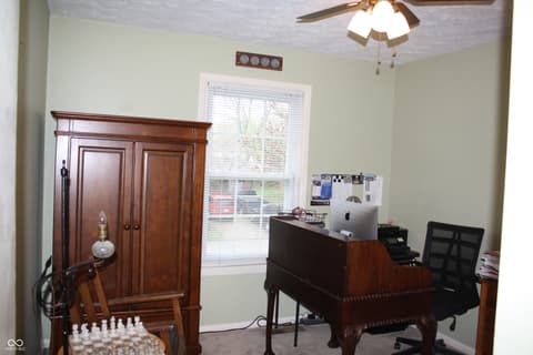Bedroom at 8437 Lockwood Lane, Indianapolis, IN