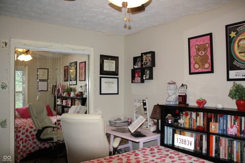 Bedroom at 8437 Lockwood Lane, Indianapolis, IN