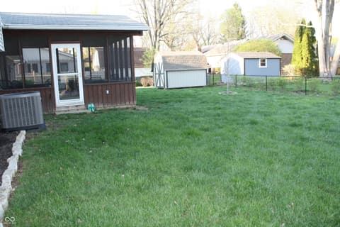 Yard at 8437 Lockwood Lane, Indianapolis, IN