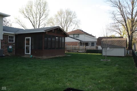 Yard at 8437 Lockwood Lane, Indianapolis, IN