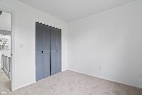 Bedroom at 7467 Woodshire Place, Indianapolis, IN