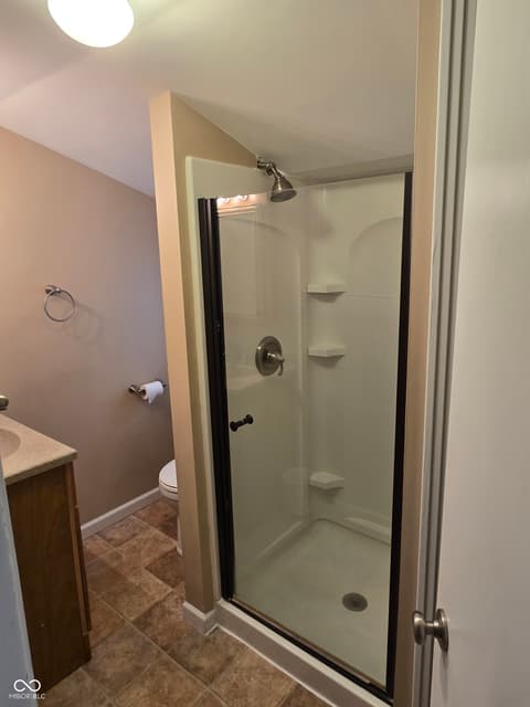 Bathroom at 1403 Madison Road, Elwood, IN