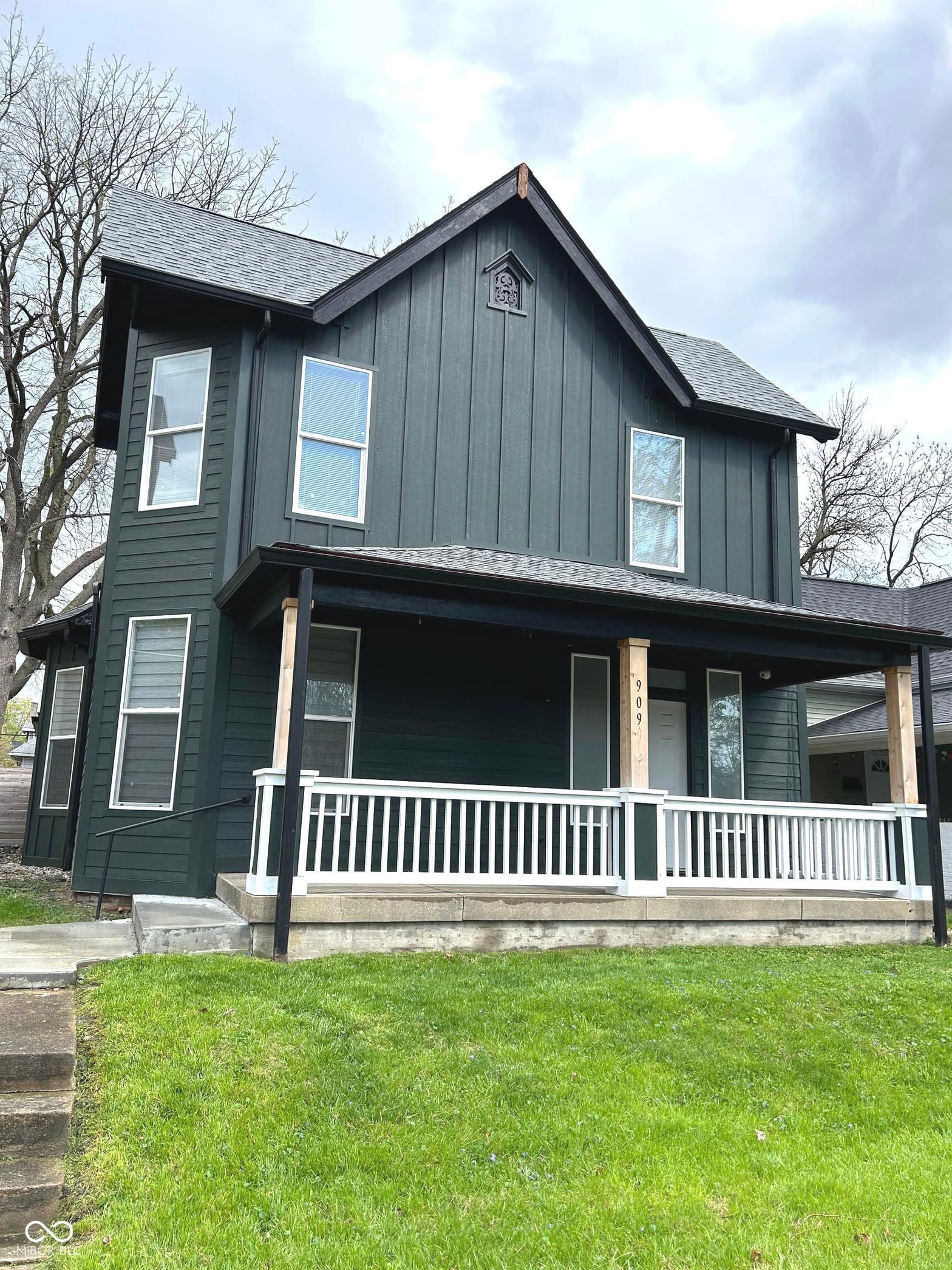 Front exterior at 909 N Temple Avenue, Indianapolis, IN
