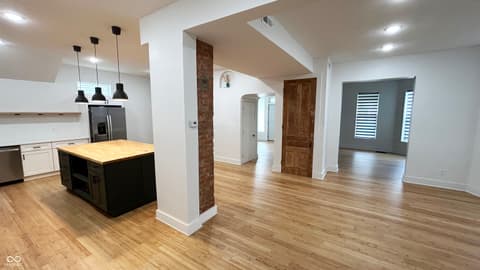 Dining room at 909 N Temple Avenue, Indianapolis, IN