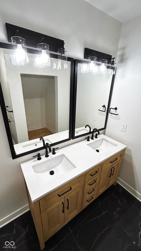 Bathroom at 909 N Temple Avenue, Indianapolis, IN