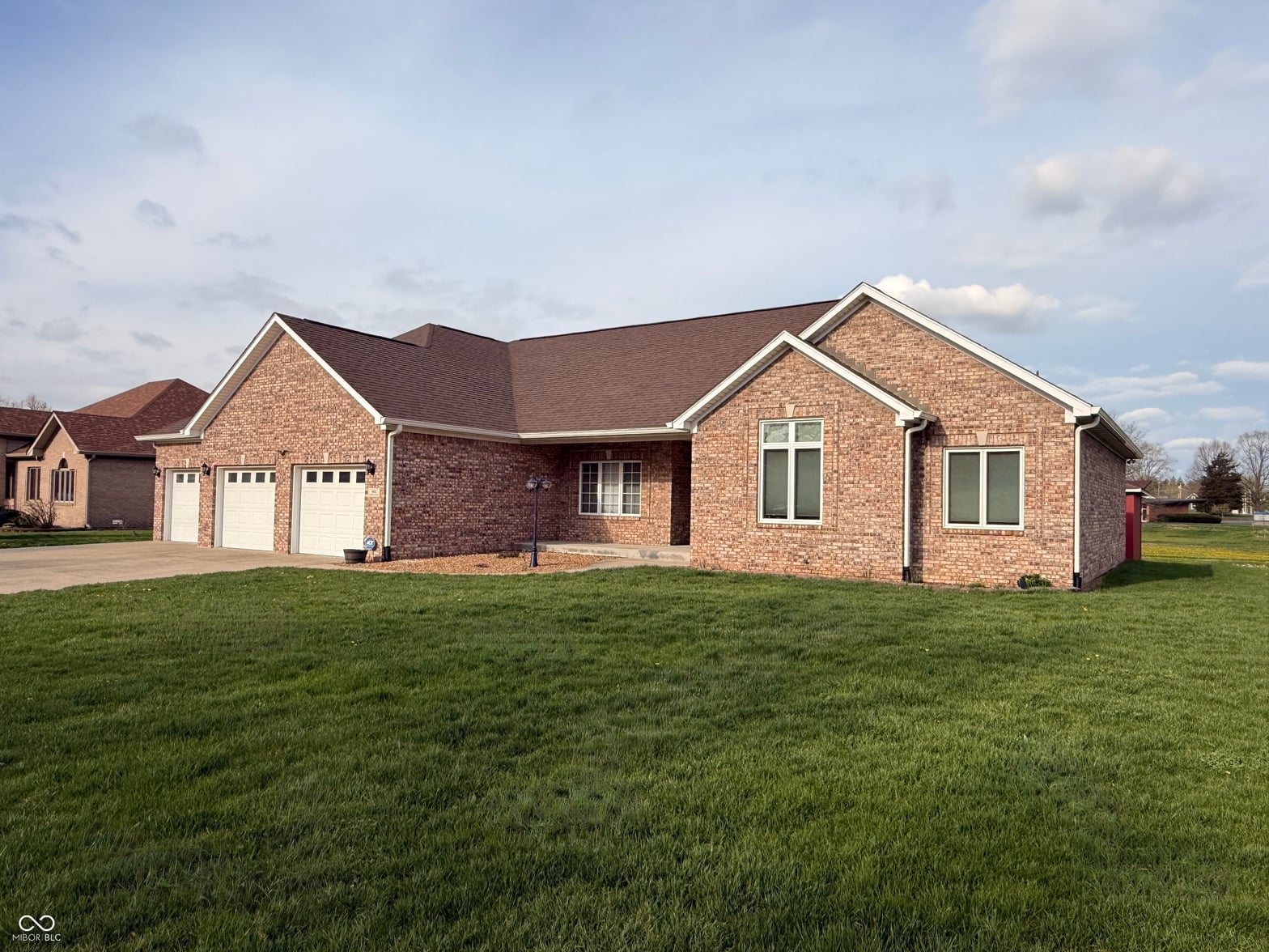 Front exterior at 5012 Harway Court, Indianapolis, IN