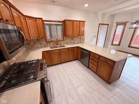 Kitchen at 5012 Harway Court, Indianapolis, IN